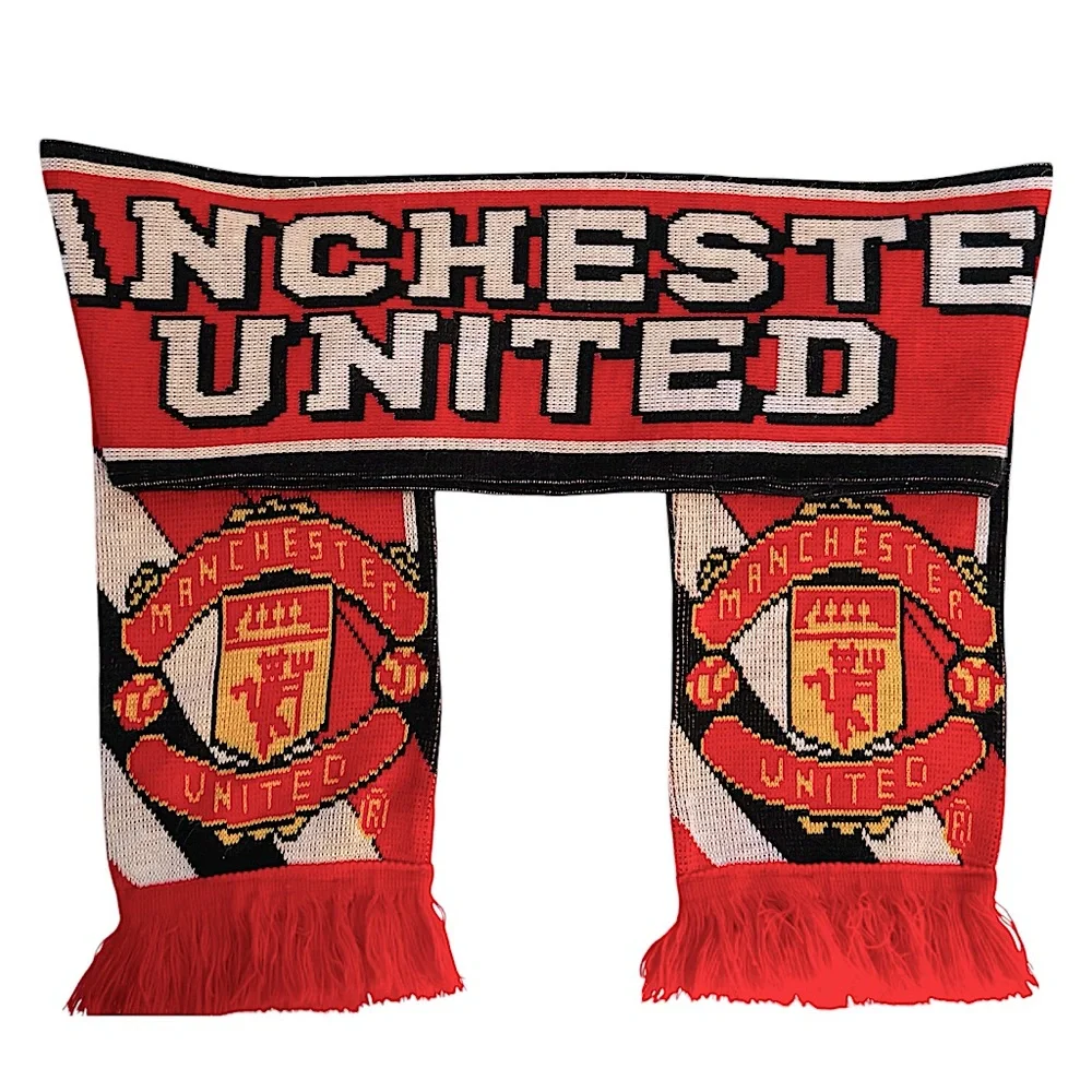 Manchester United Rare Limited Edition Scarf, Official Merchandise, NWOT
